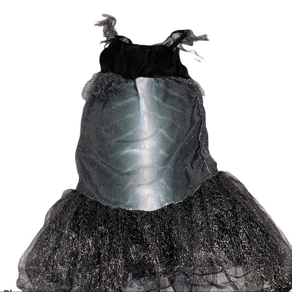 Skeleton Mermaid Halloween Prentend Play Costume Girls‎ Size L - Picture 7 of 7